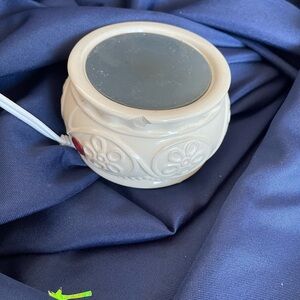 Cream Ceramic Candle Holder Warmer